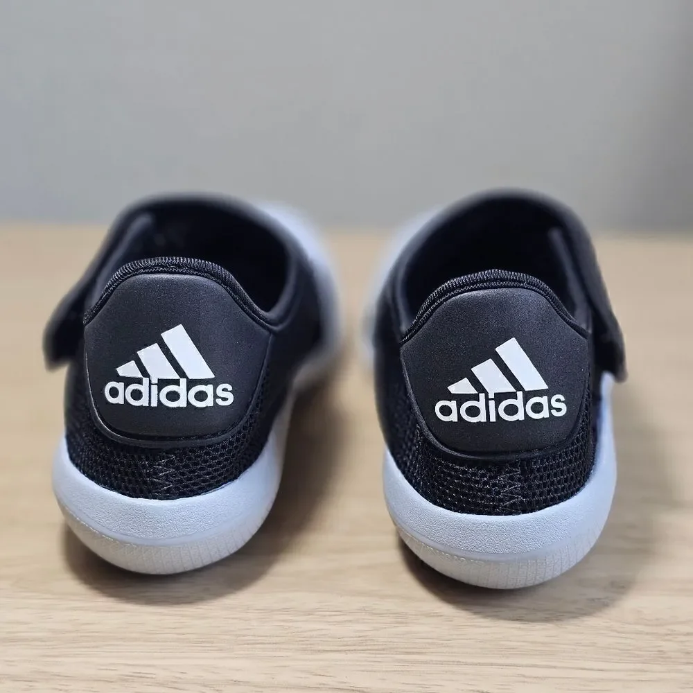 Adidas Altaventure Sport Swim Sandals Water Shoes Oreo Black Grey White 2Y New